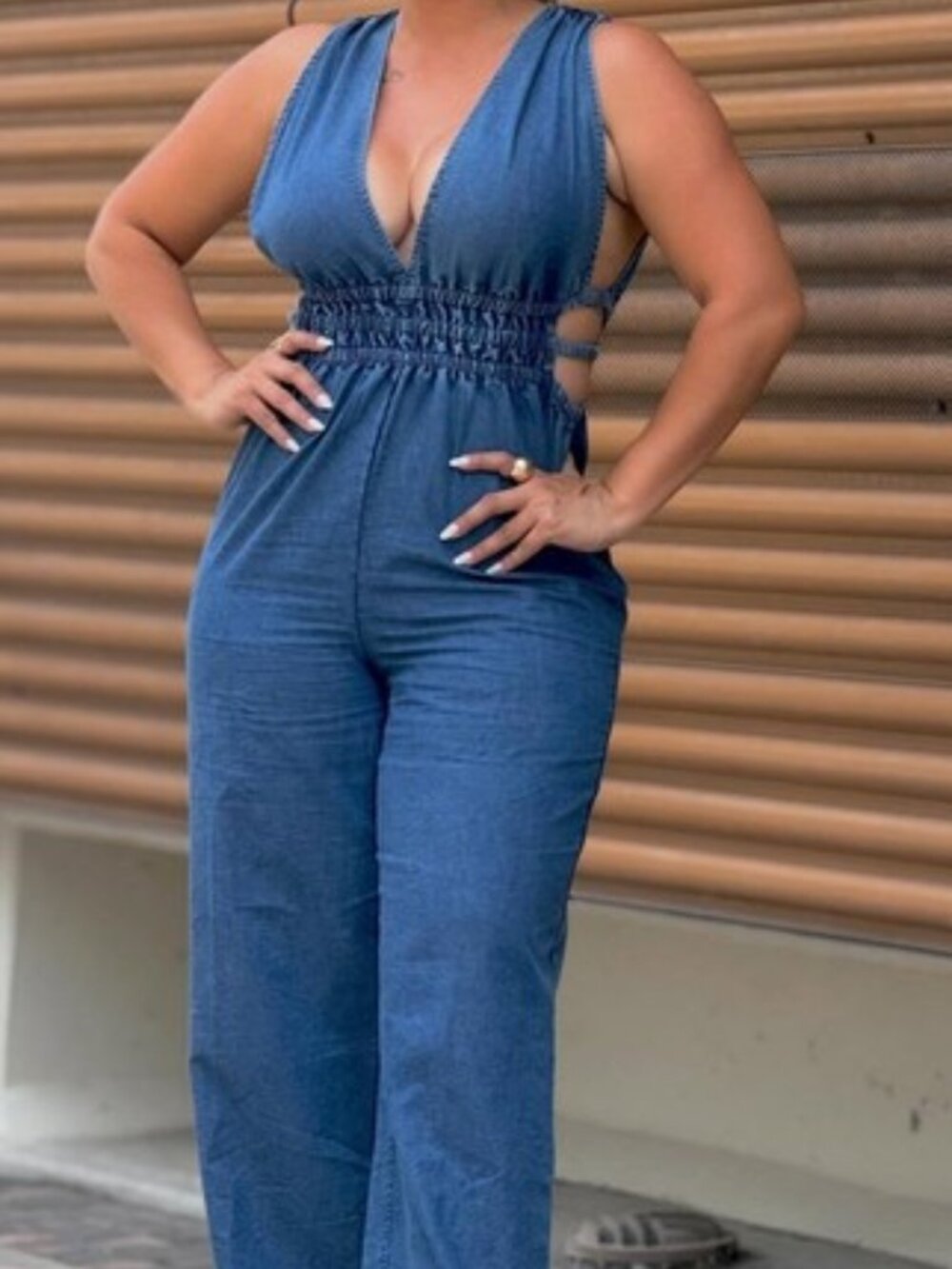 Denim Jumpsuit